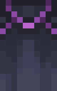 Purple and Black Cape