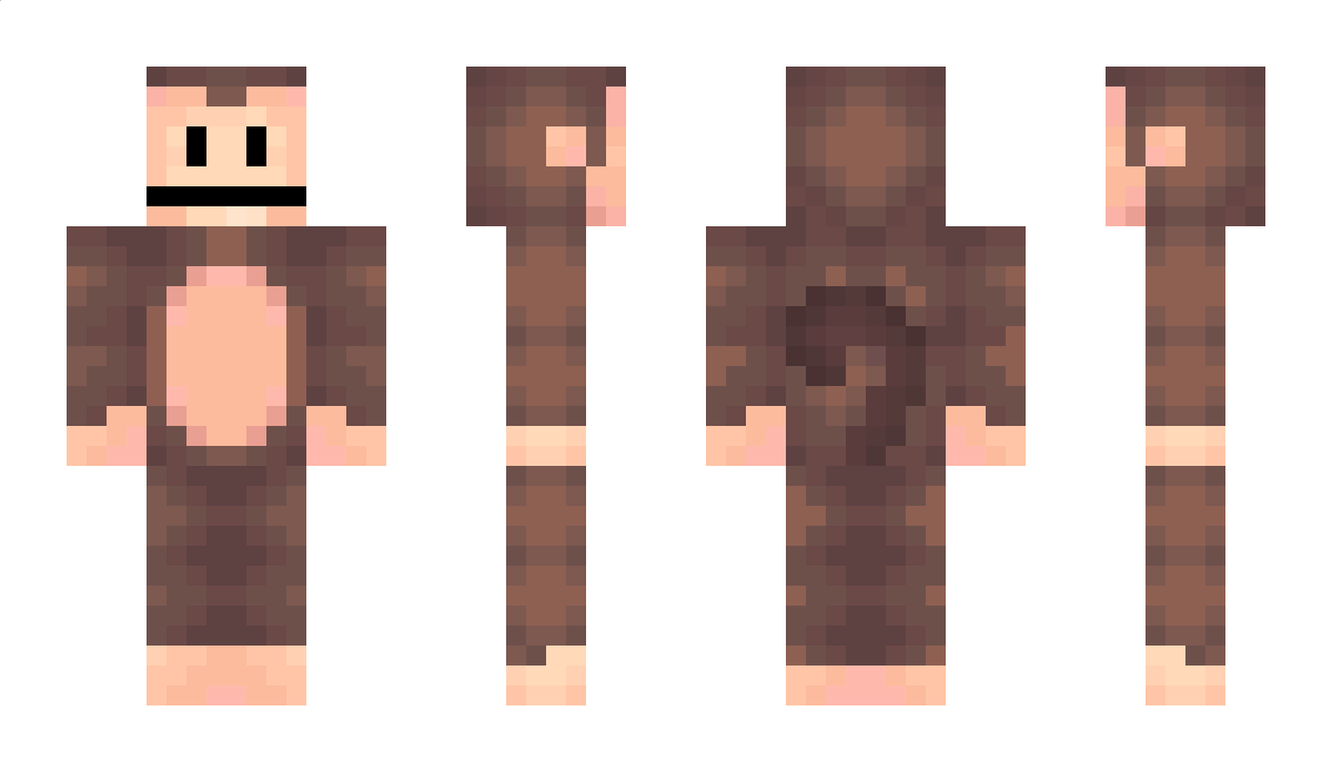 MonkeyedUp Minecraft Skin