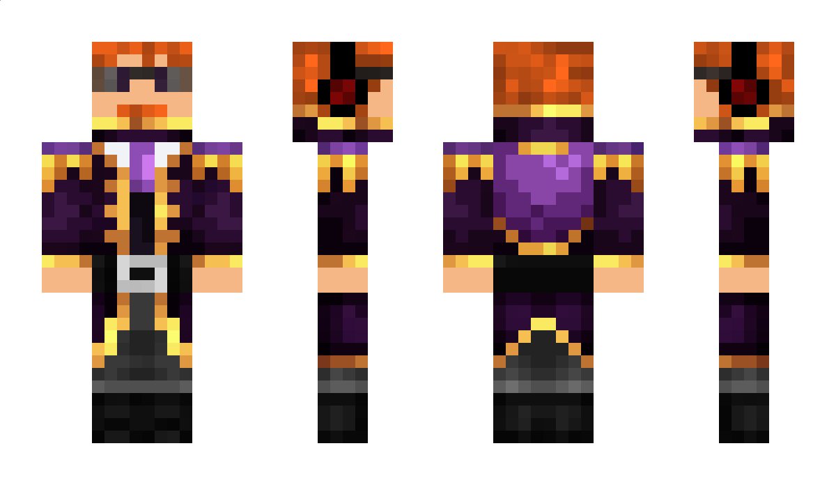 Herobrain_gamer Minecraft Skin