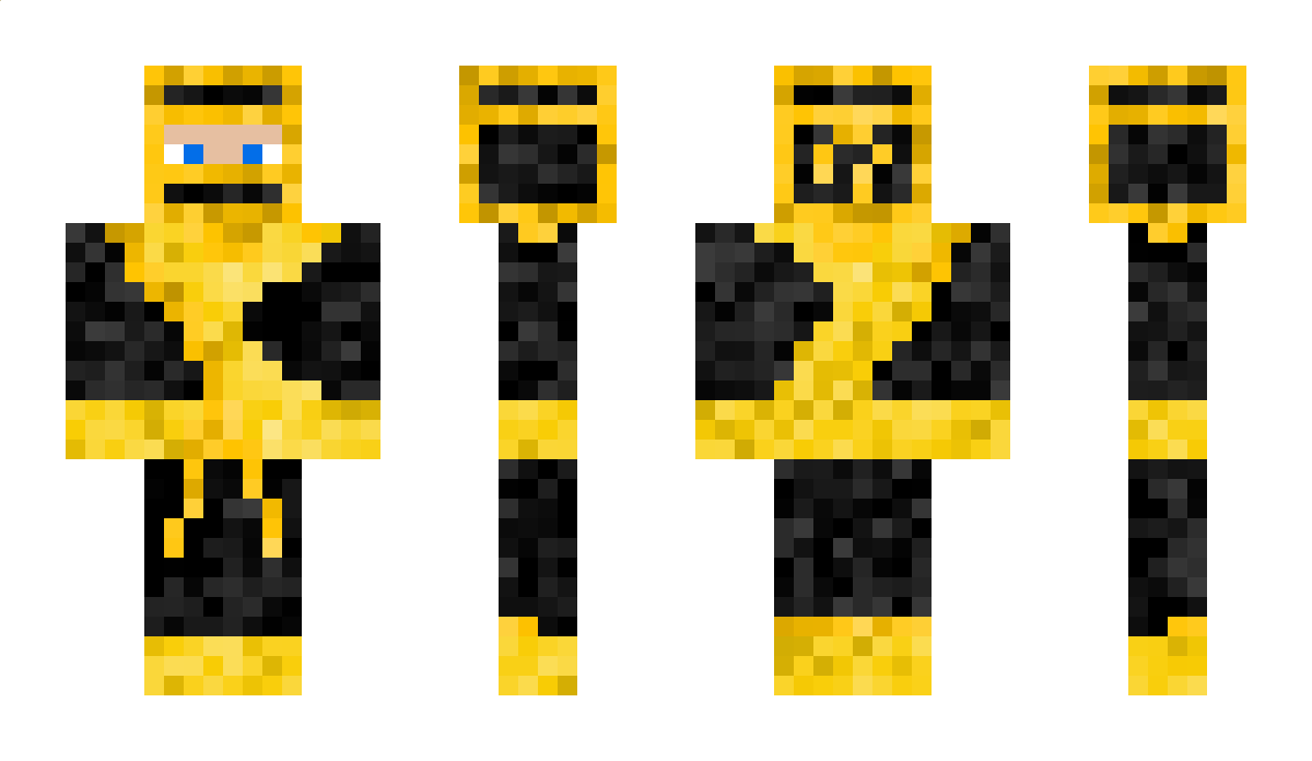 Goldenstike Minecraft Skin