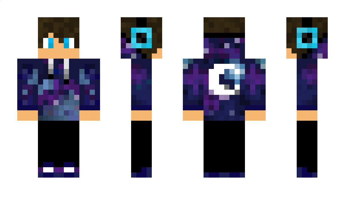 TheBlueFireGod Minecraft Skin