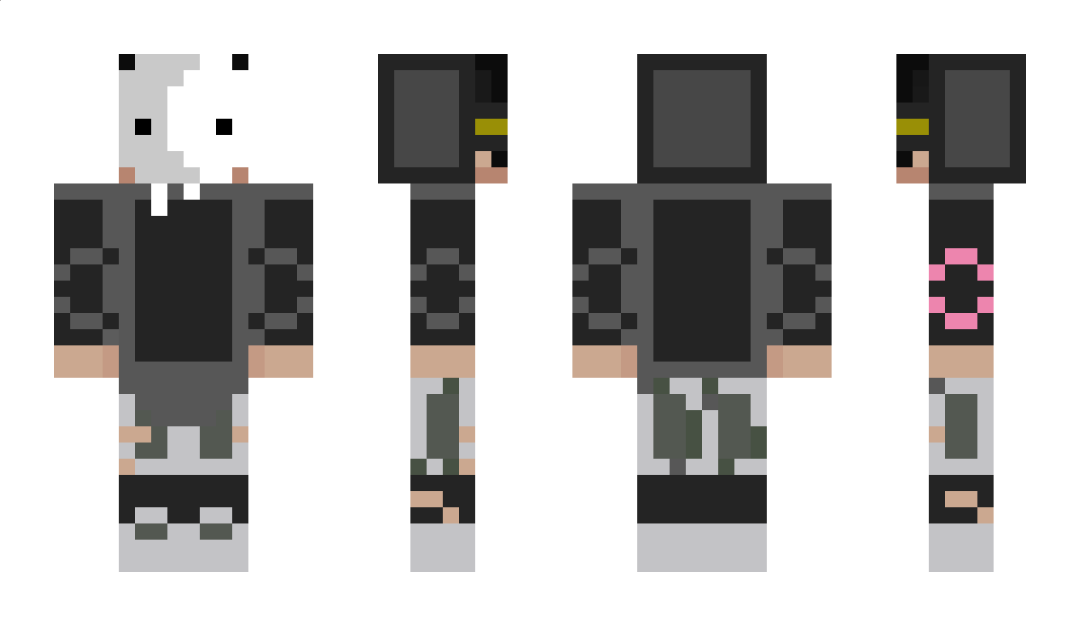 Un_masked_ Minecraft Skin