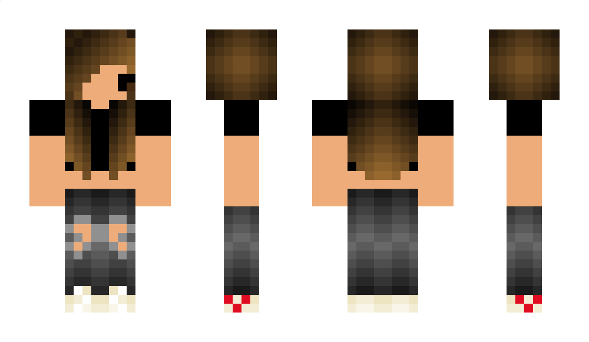 Clustered Minecraft Skin