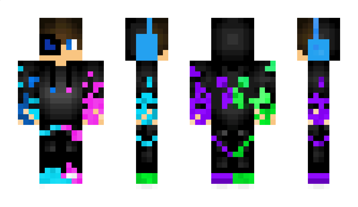 GalaxyBot1 Minecraft Skin