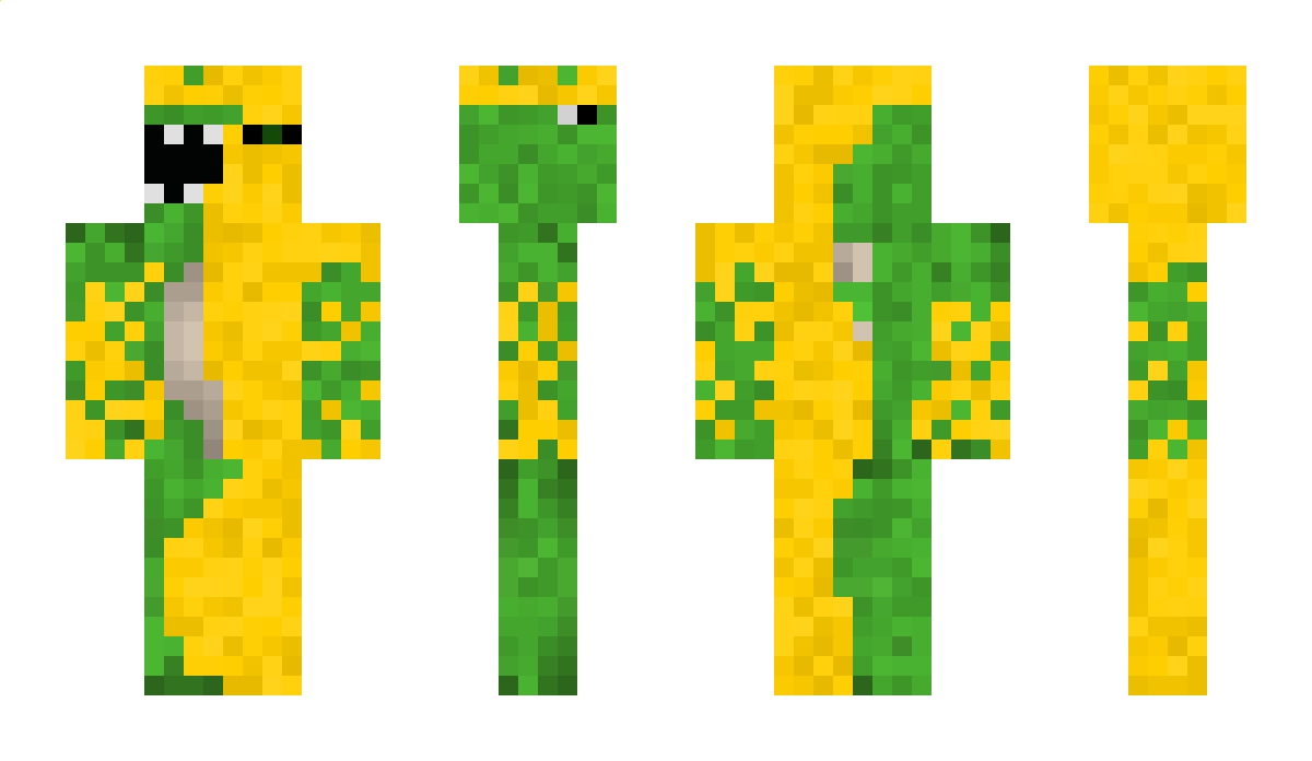 Pineasaurus Minecraft Skin