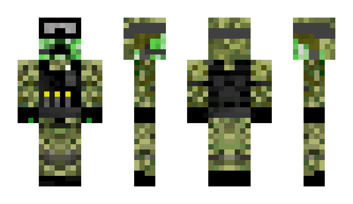 SoldierCreeper Minecraft Skin