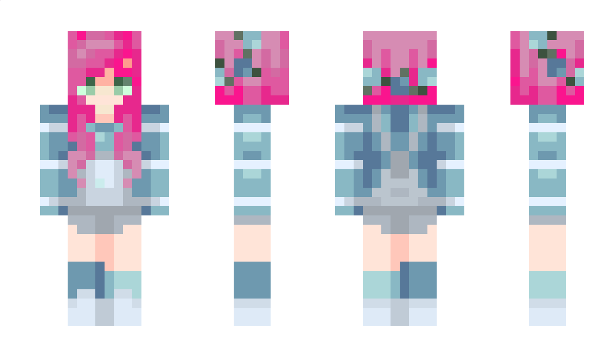 PinkyPixel Minecraft Skin
