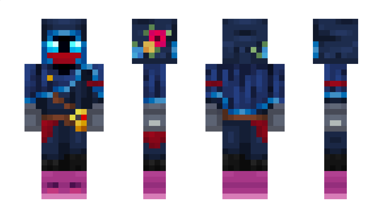 Abstract_bandit Minecraft Skin