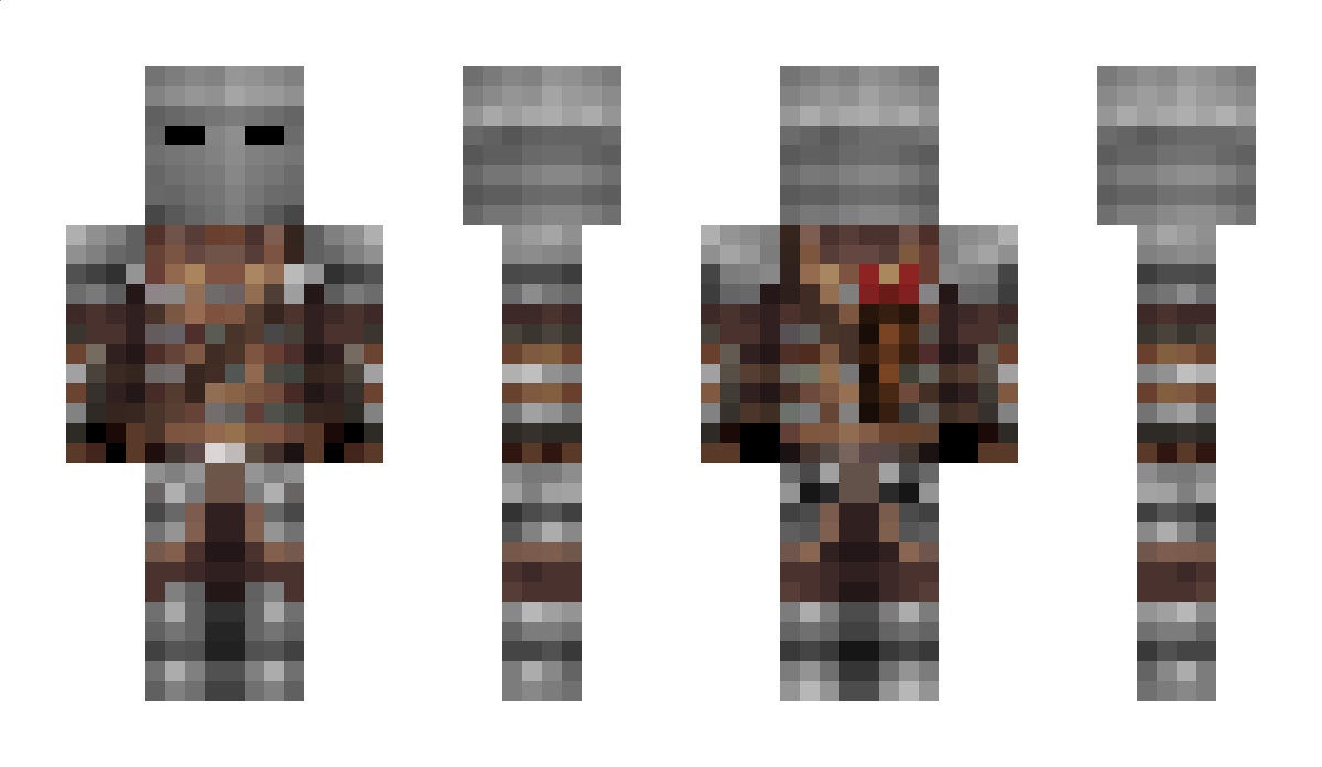 ForcedFloppa Minecraft Skin