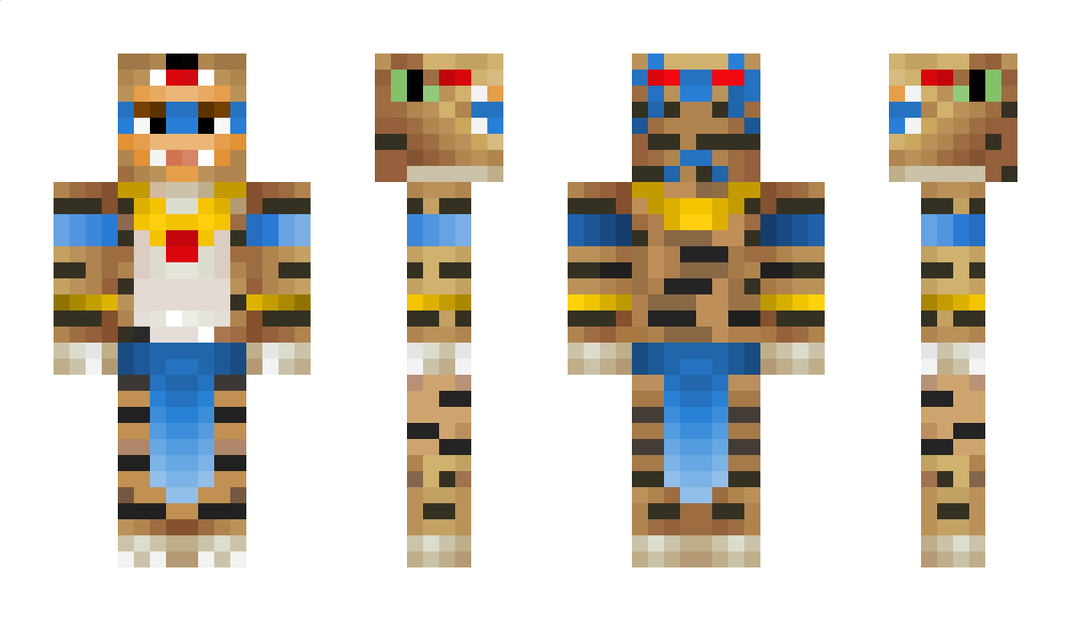 Cluster Minecraft Skin