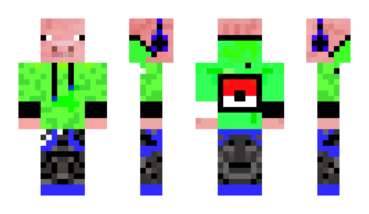 RadioActivePig4 Minecraft Skin