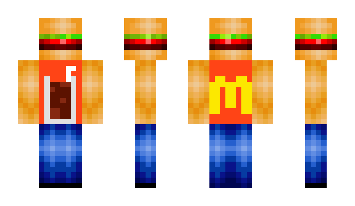 hambuger Minecraft Skin