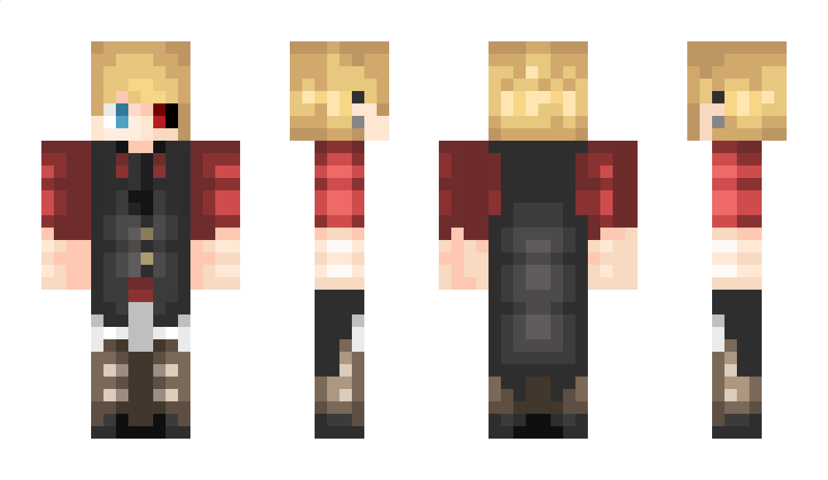 OkitaWasHere Minecraft Skin