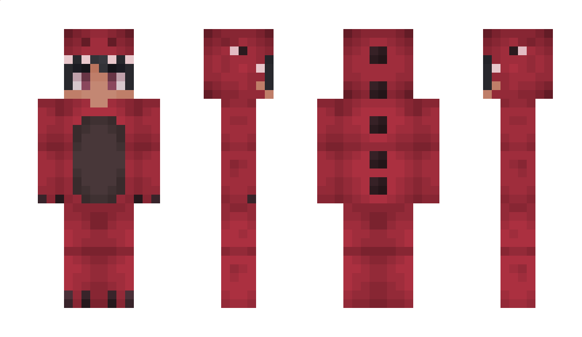 RedRaptor Minecraft Skin