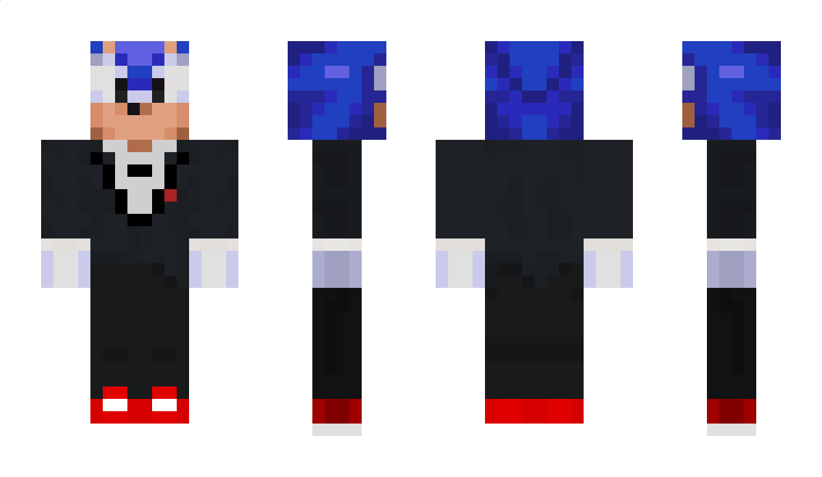 ShinobiSonic Minecraft Skin