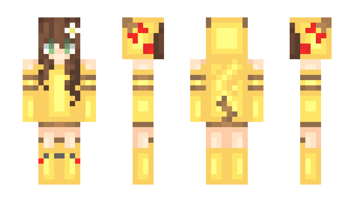 PikachuButBetter Minecraft Skin