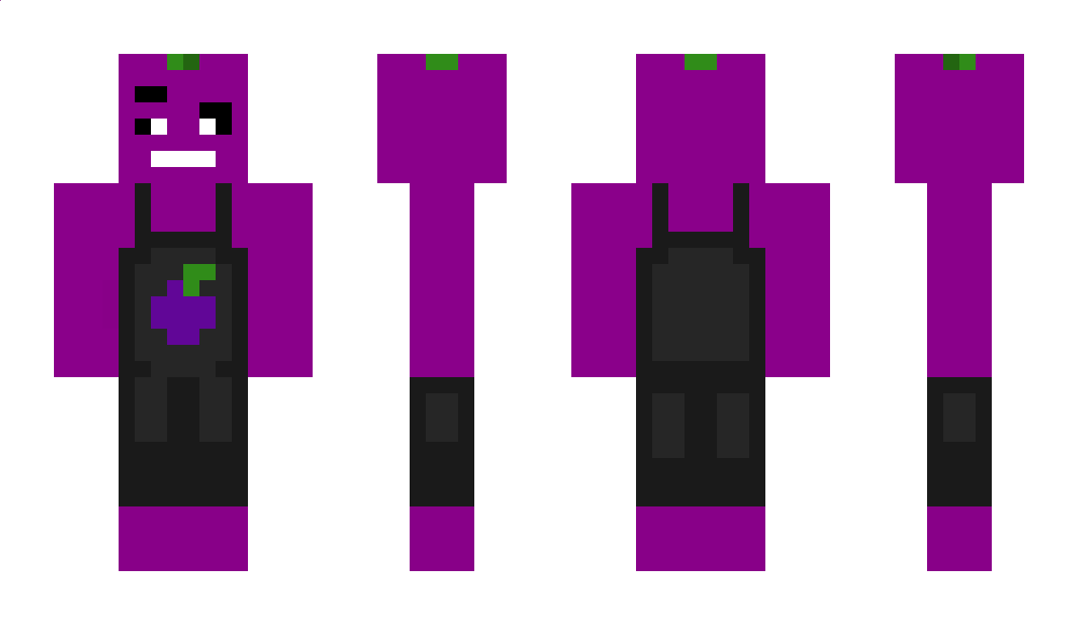 Aubergine Minecraft Skin