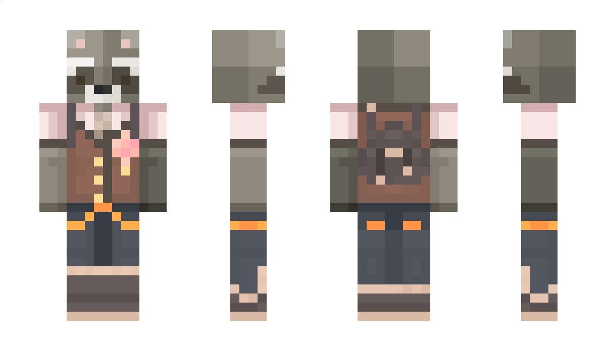 ZiddersRoofurry Minecraft Skin