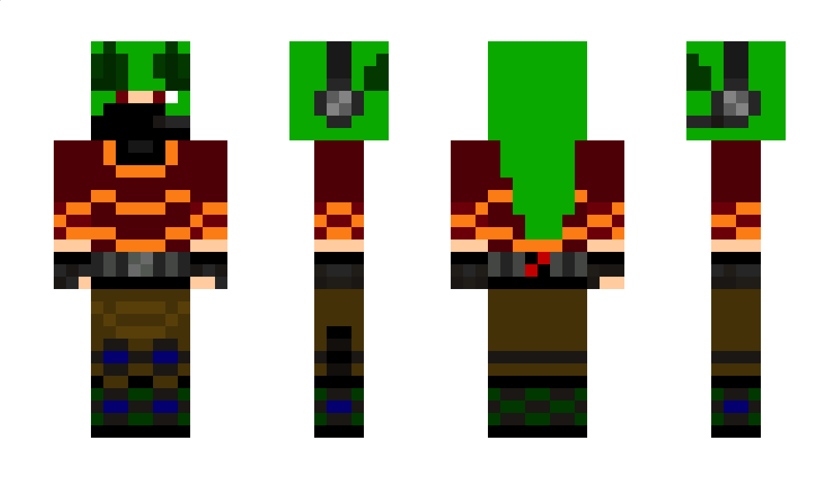 Neonfox Minecraft Skin