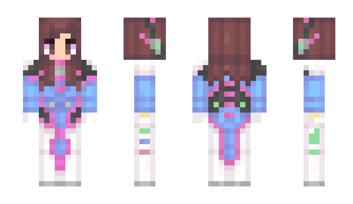 CuteAxolotl Minecraft Skin