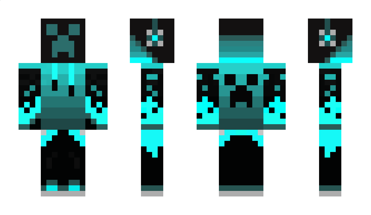 BluePlayMC Minecraft Skin