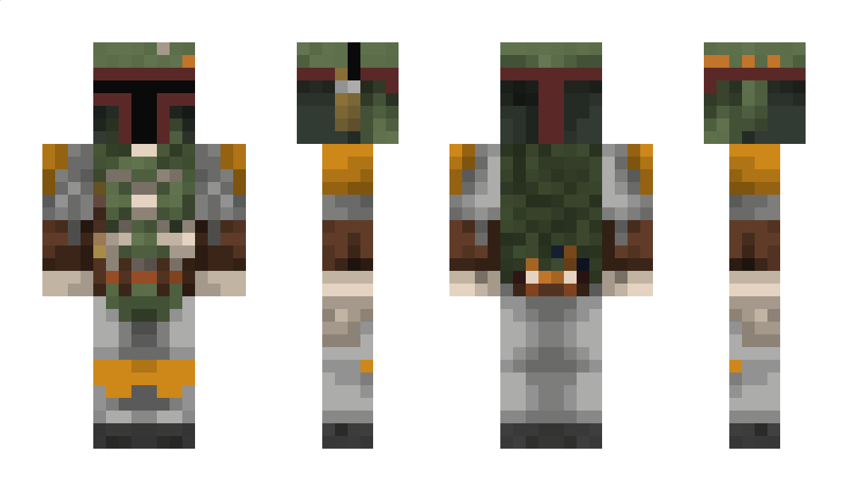 bubafett Minecraft Skin