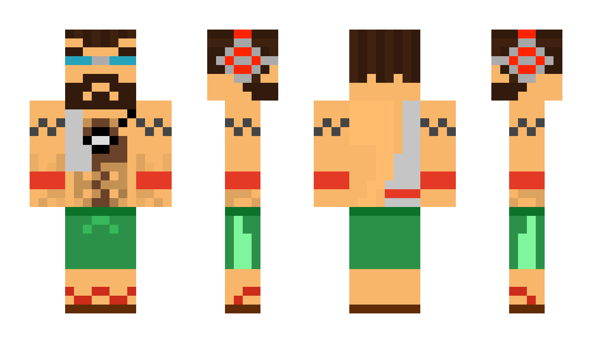 JxstKey Minecraft Skin