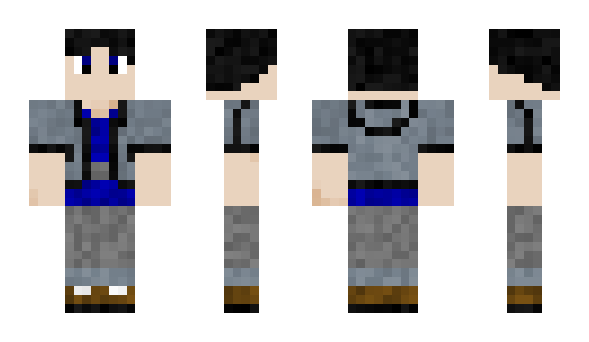 ShiraKiryuu Minecraft Skin