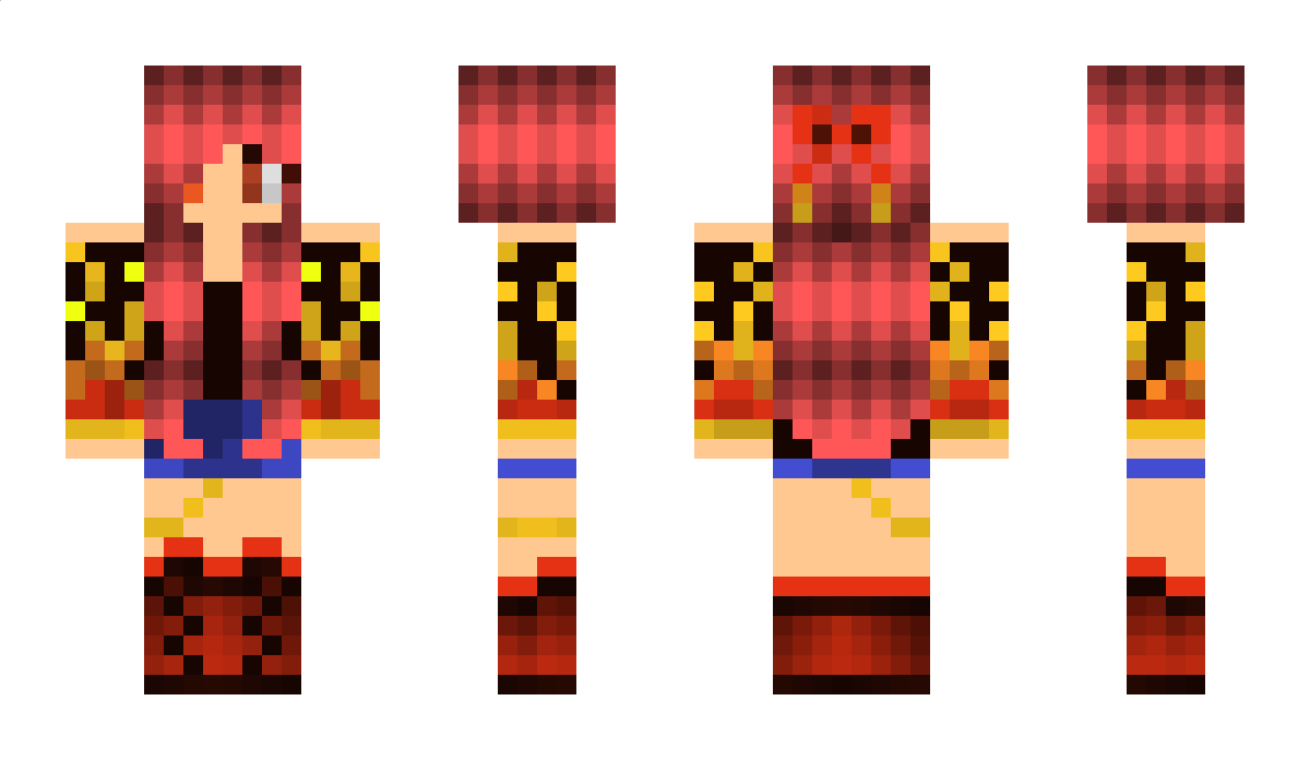 InfraRedHead Minecraft Skin