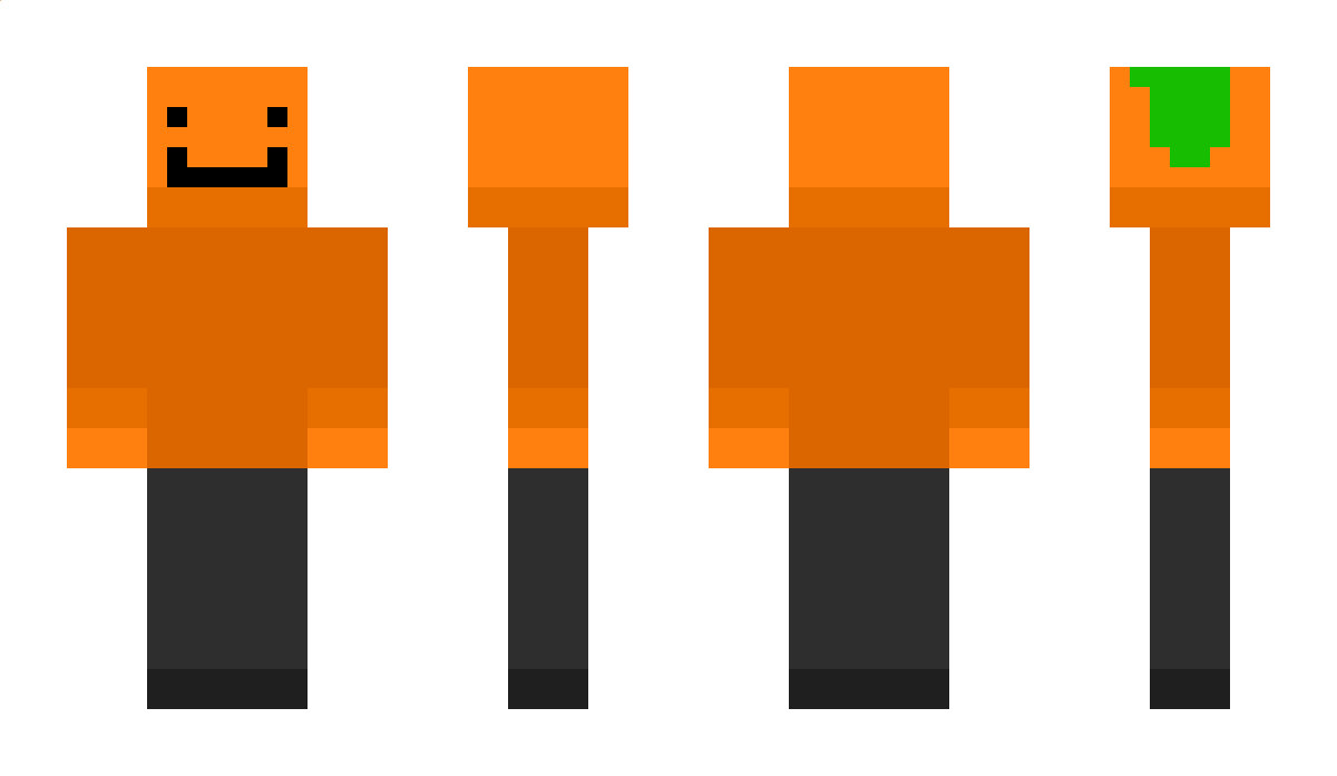 TopHatOrange Minecraft Skin