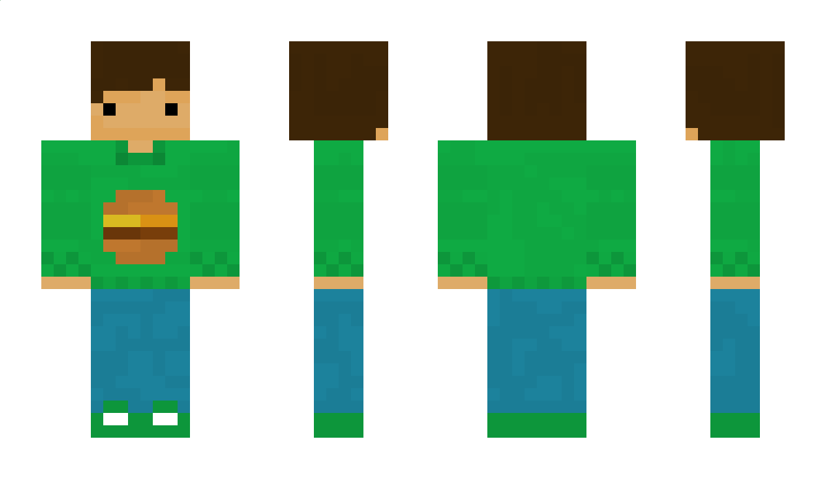 HerburguerPlays Minecraft Skin