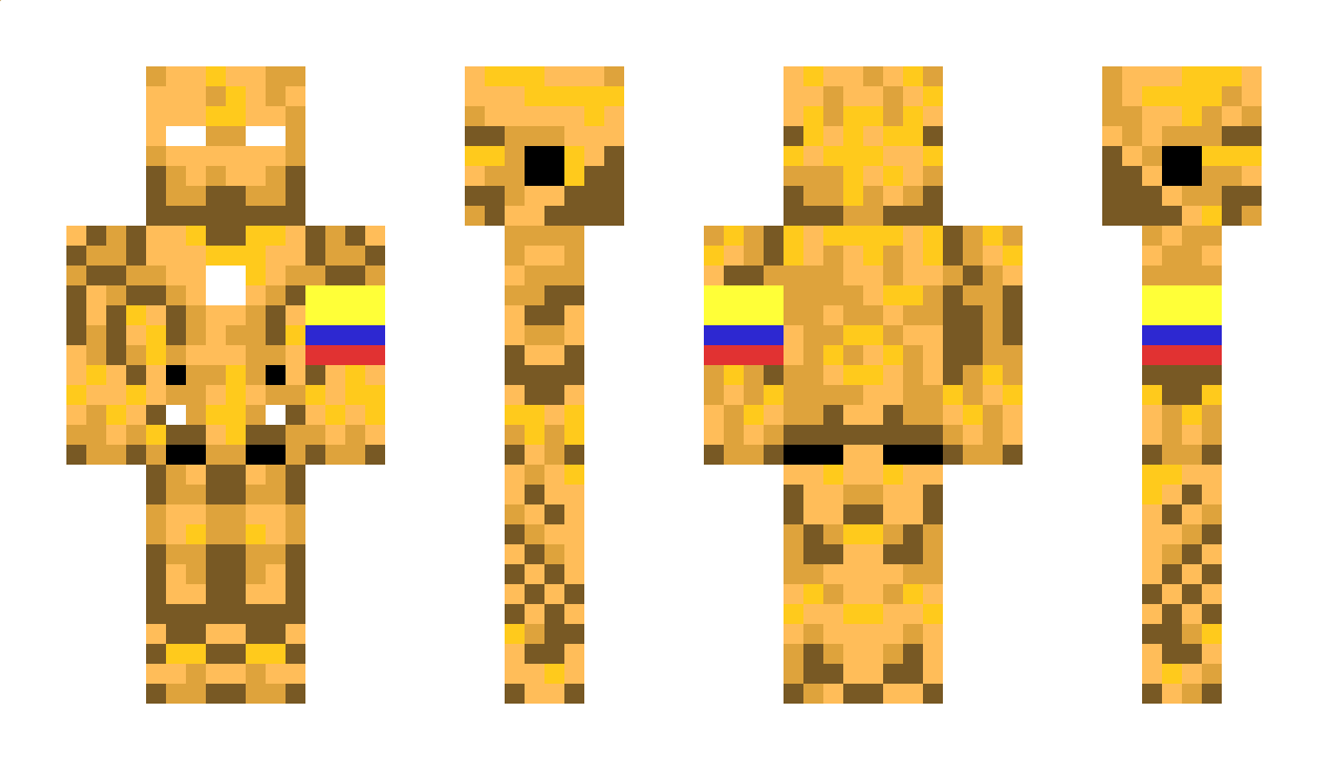 smilegold Minecraft Skin