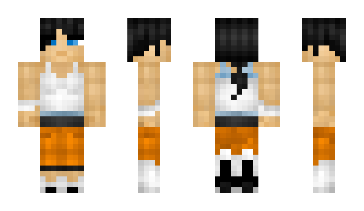 Portal2 Minecraft Skin