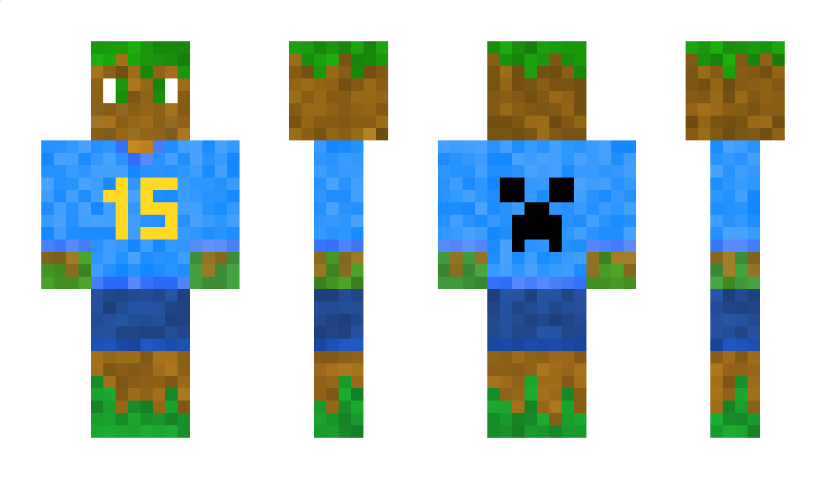 GrassBlokyMC Minecraft Skin