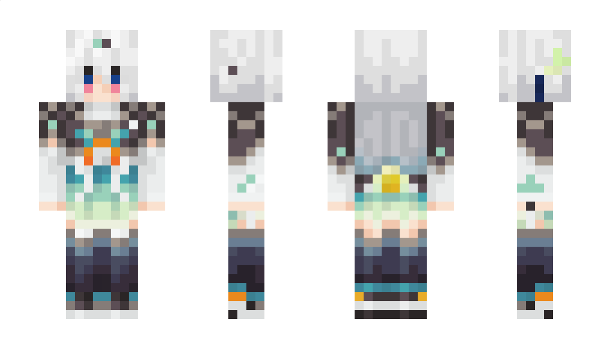 Blue_Cstudy Minecraft Skin