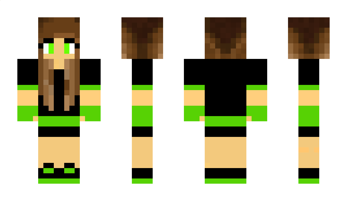 MultiGirlBR Minecraft Skin