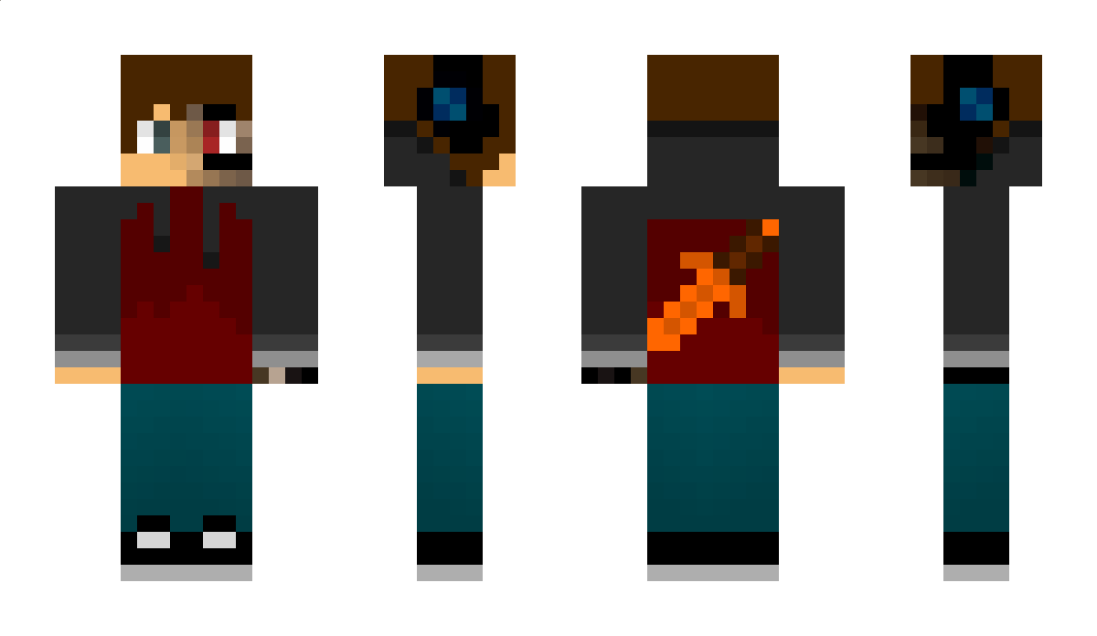 topazwarrior17 Minecraft Skin