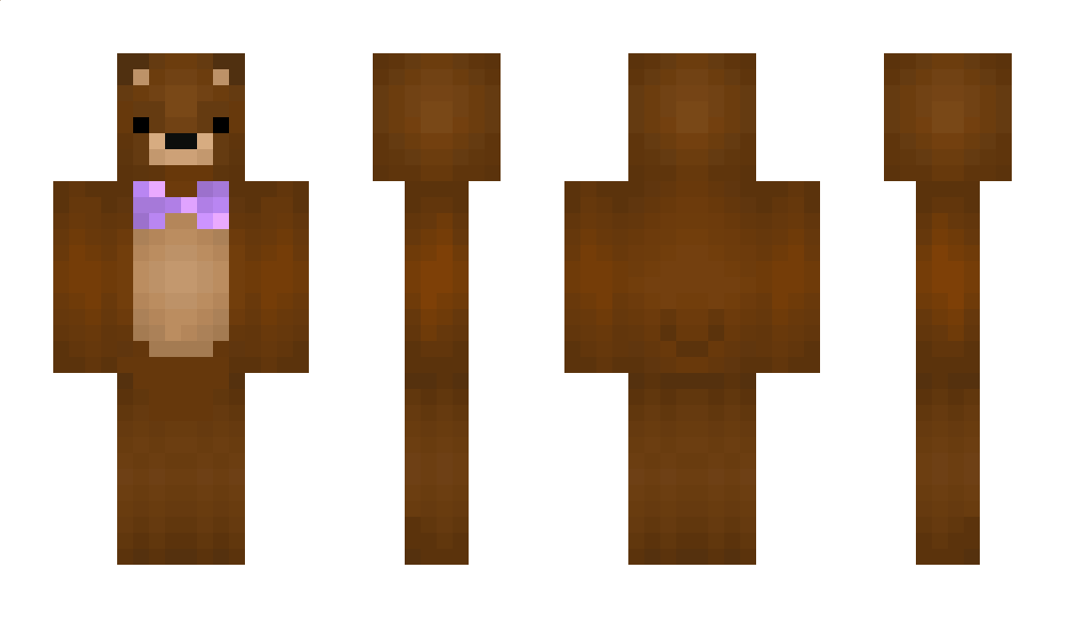 tedybear Minecraft Skin