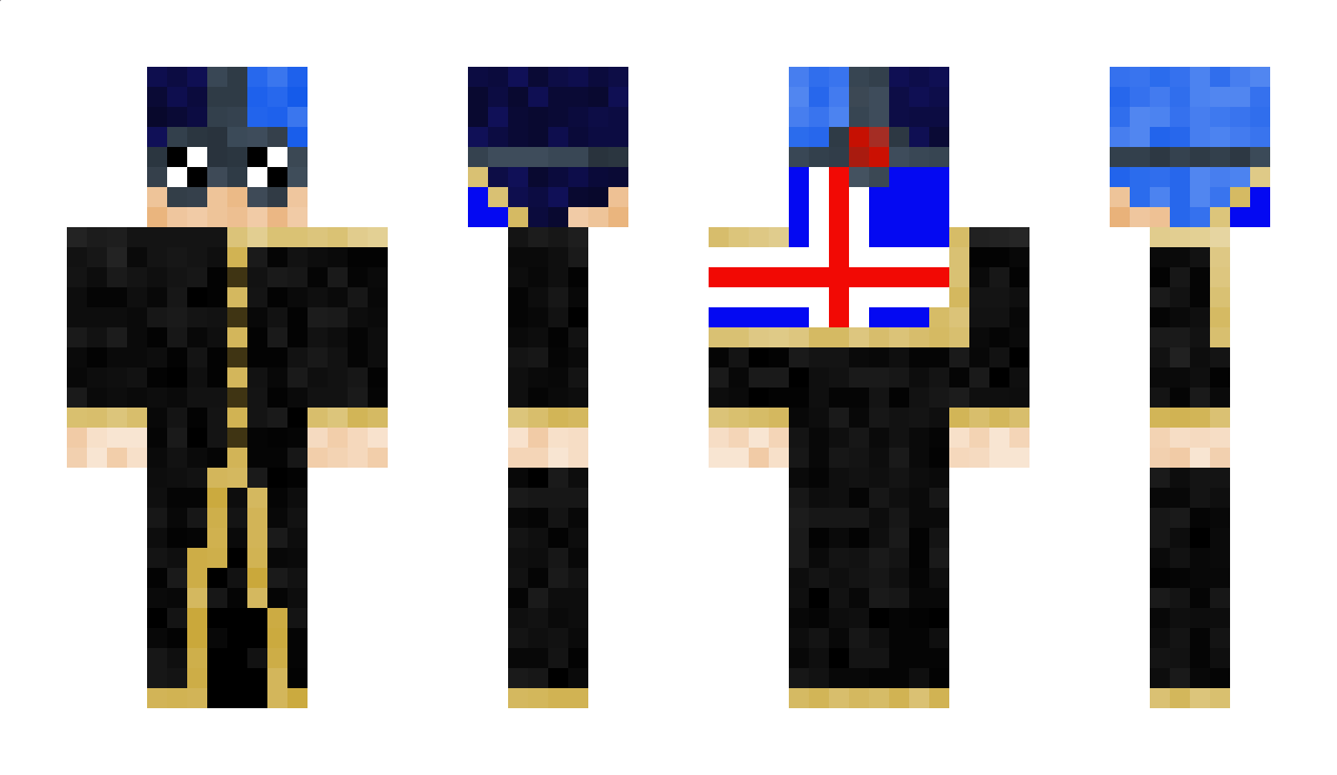 BlueRedStone_ Minecraft Skin