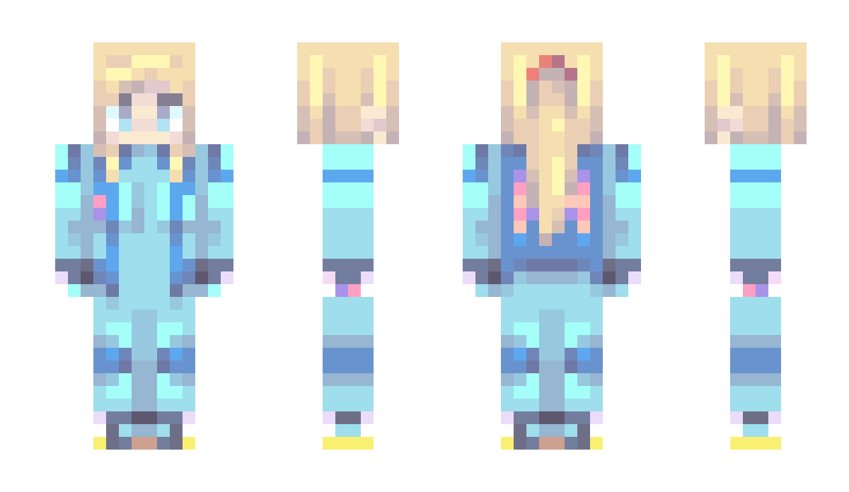 BluePen Minecraft Skin