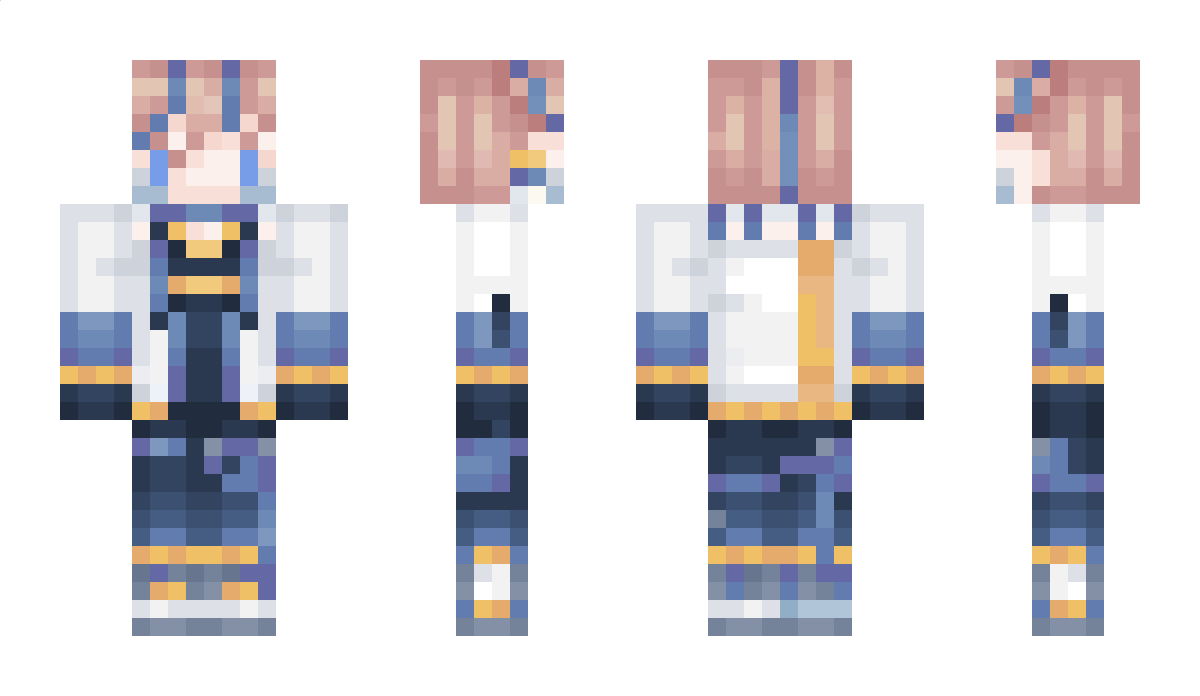 JustBlueOwO Minecraft Skin