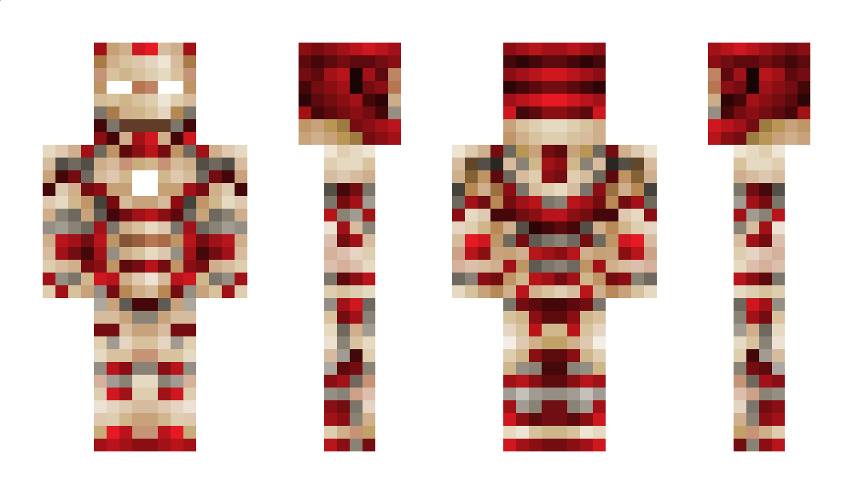 IronMan Minecraft Skin