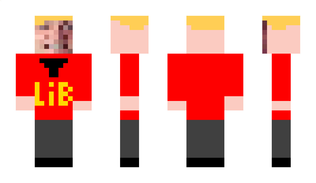 JostPvP Minecraft Skin