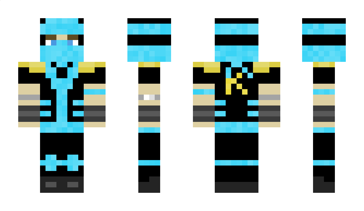 TheTitaniumNinja Minecraft Skin