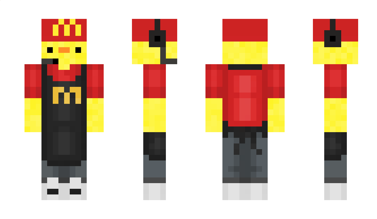 McDonaldsDuck Minecraft Skin