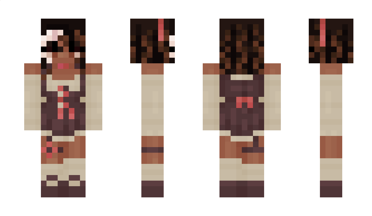 PeachyRaeXO Minecraft Skin