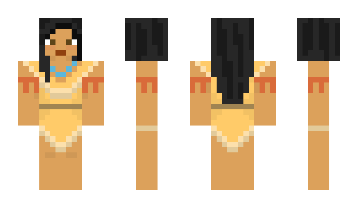 Pocahontas Minecraft Skin