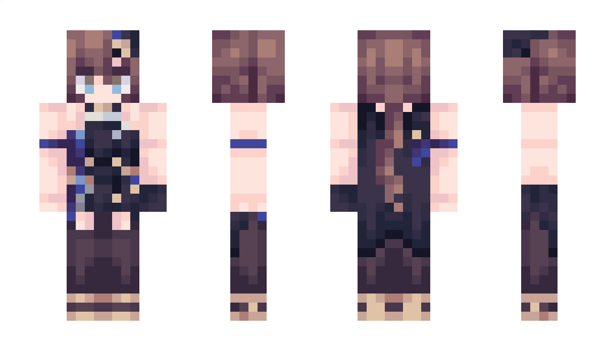 Misaka14658 Minecraft Skin