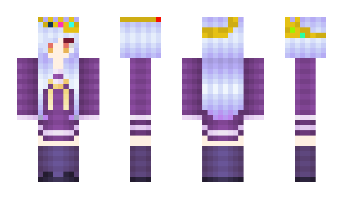 Reshiram Minecraft Skin