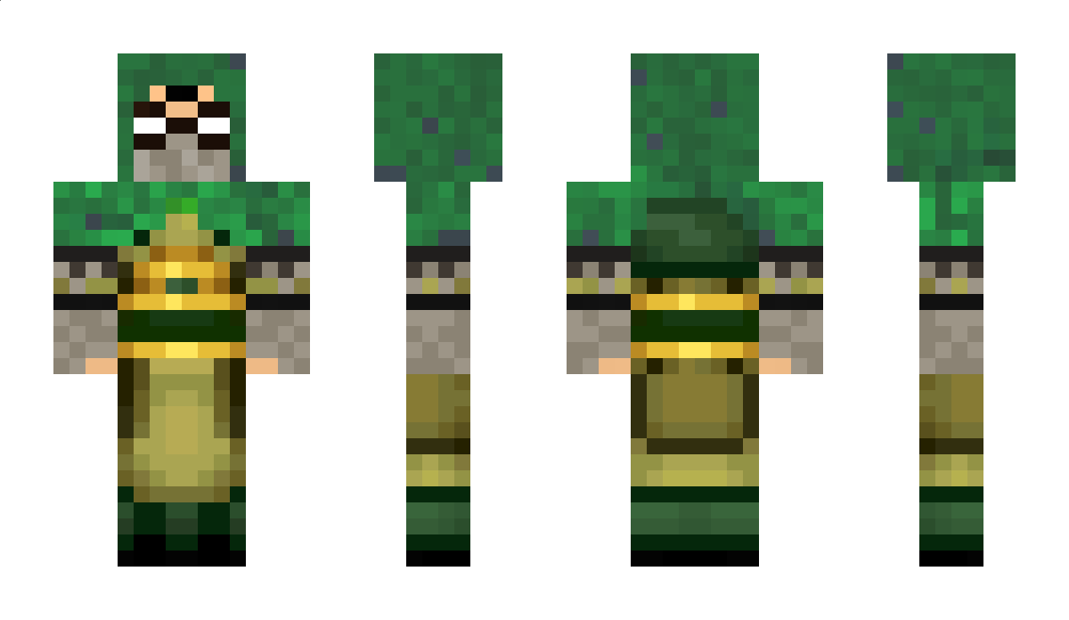 EarthBender Minecraft Skin